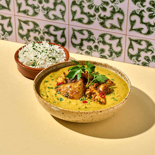 Creamy chicken korma