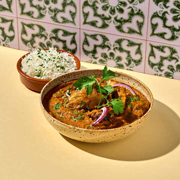 Spicy chicken madras